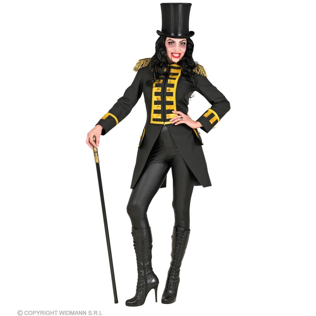 Giacca Parata Nera con Decori Oro |Widmann