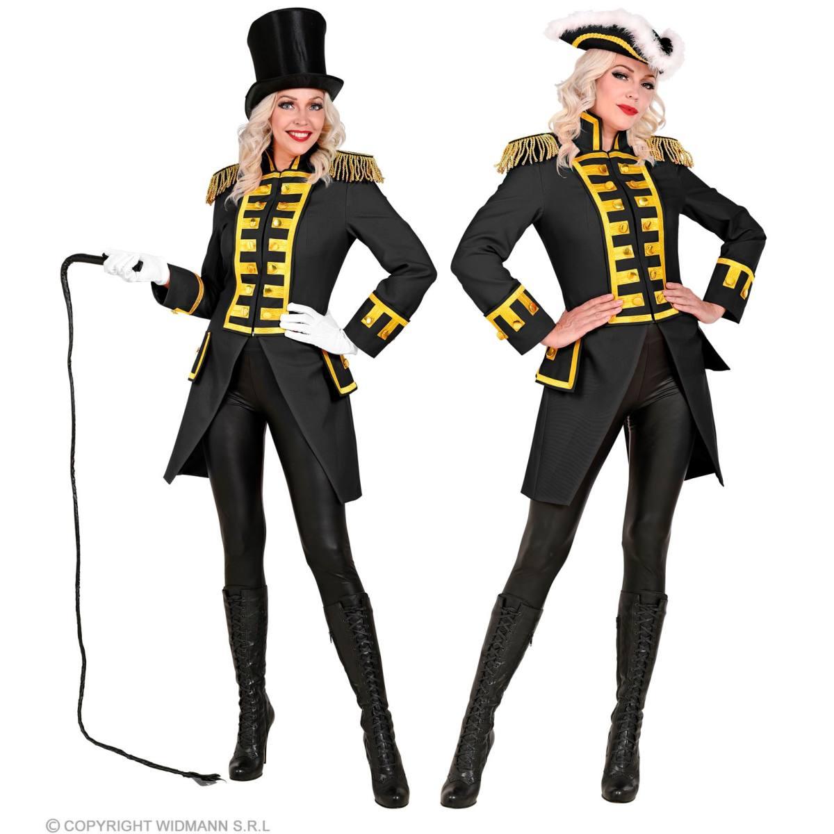 Giacca Parata Nera con Decori Oro |Widmann