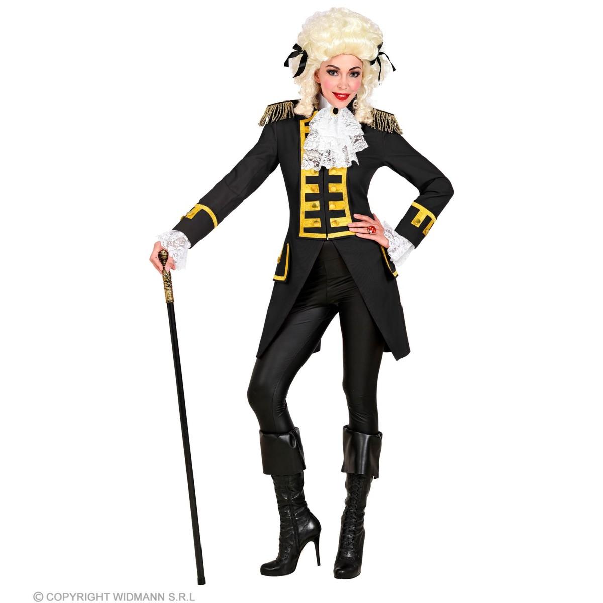 Giacca Parata Nera con Decori Oro |Widmann