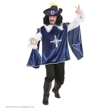 Costume Moschettiere Blu |Widmann