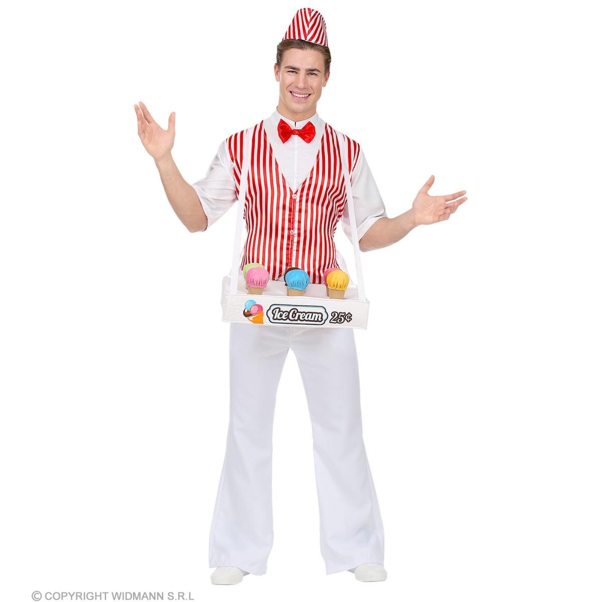 Costume Gelataio Anni '50/'60 |Widmann
