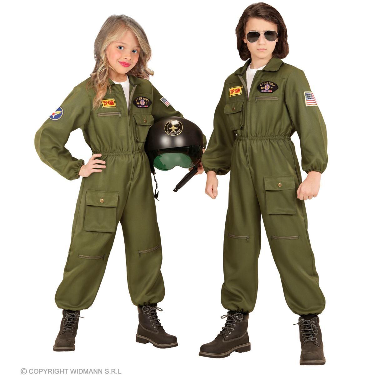 Costume Pilota Jet Tuta |Widmann