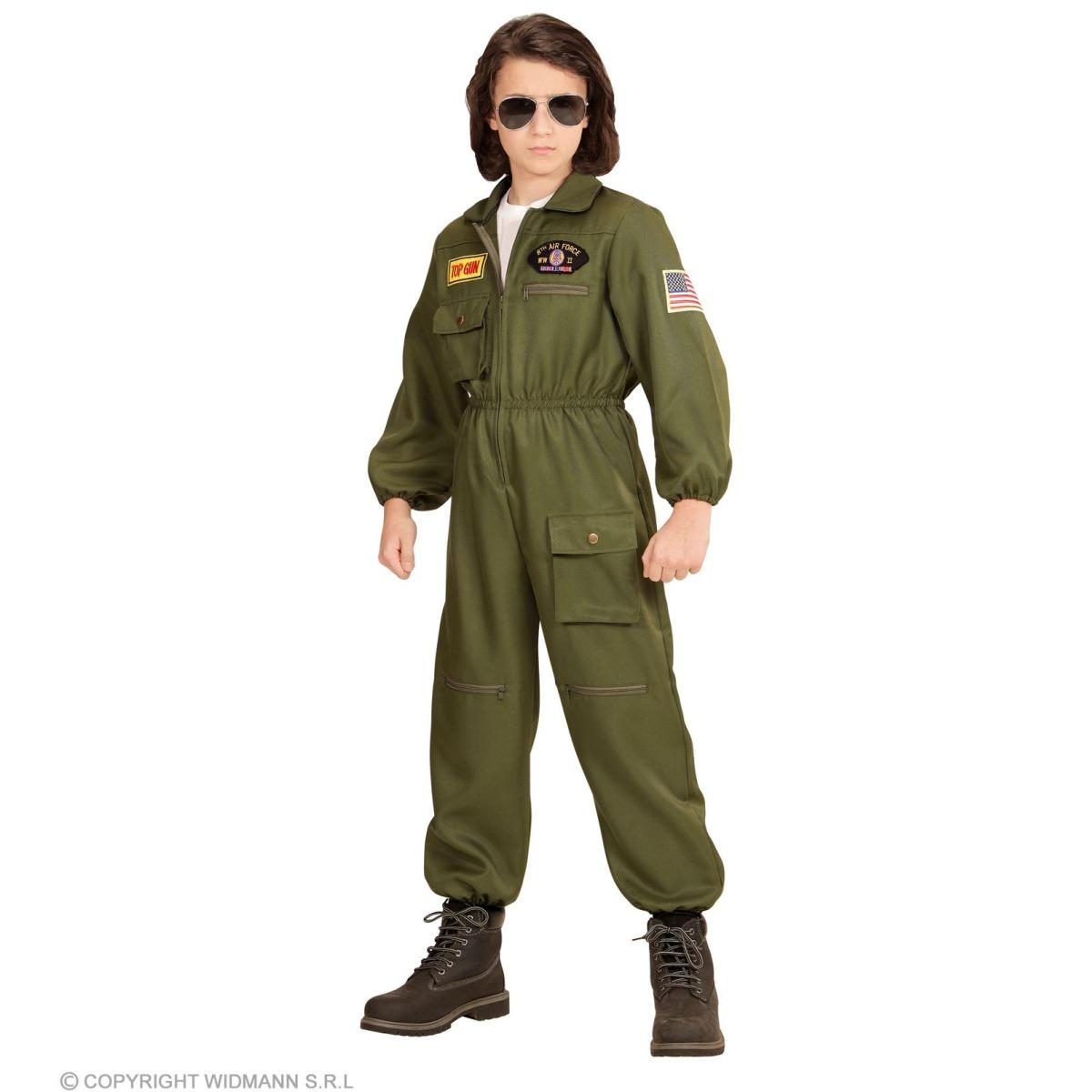 Costume Pilota Jet Tuta |Widmann