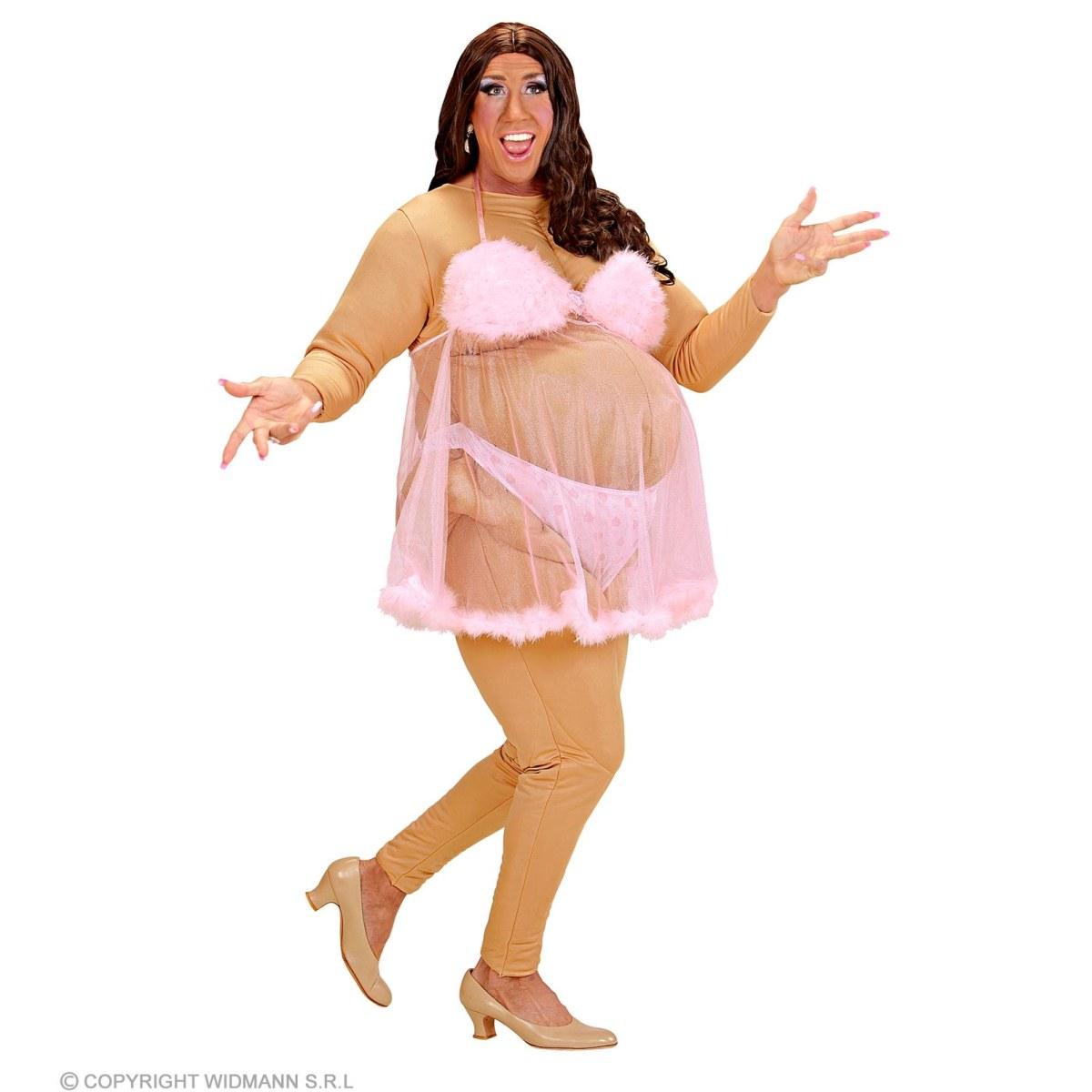 Costume Spogliarellista Grassona |Widmann