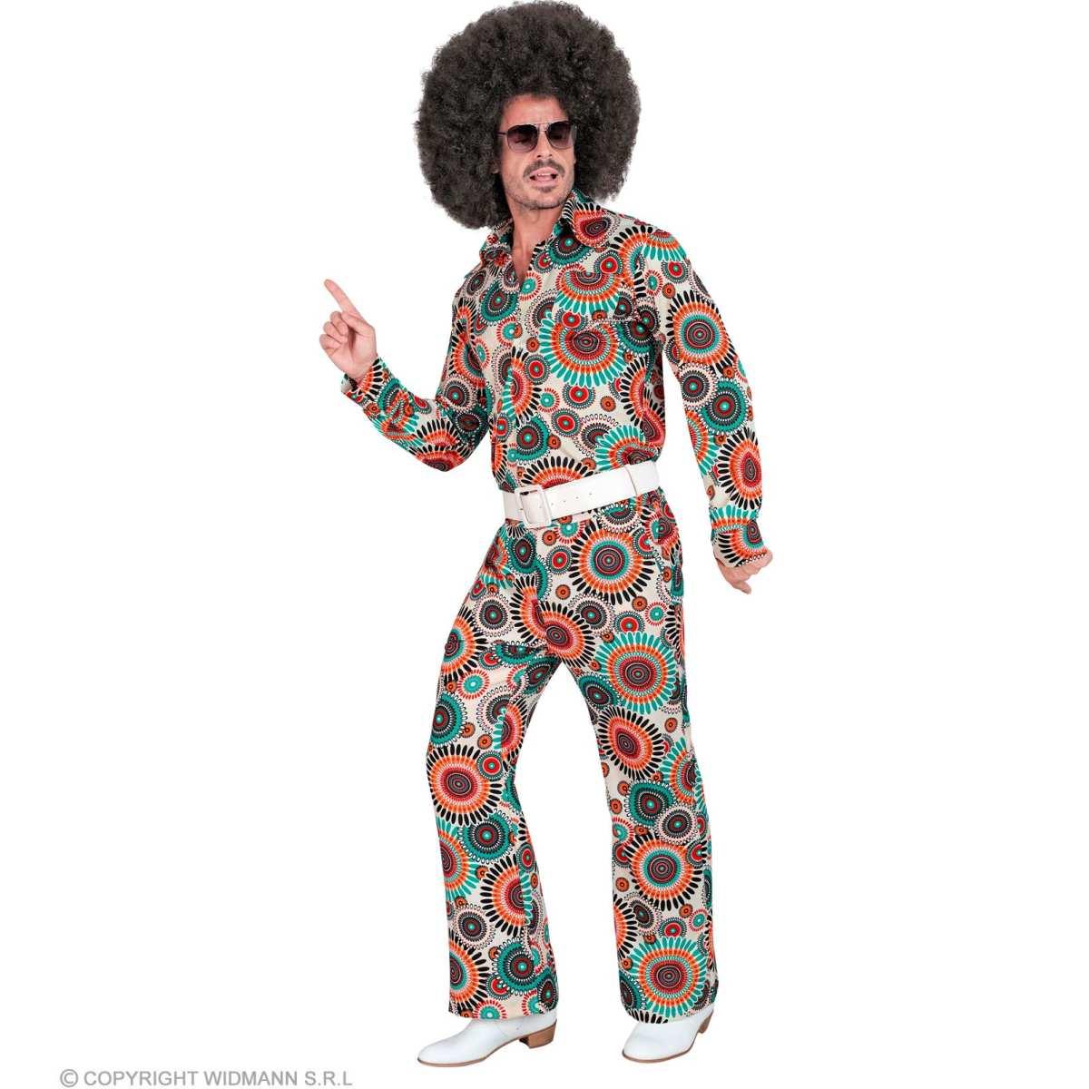 Pantaloni Anni '70/'80 Fantasia |Widmann