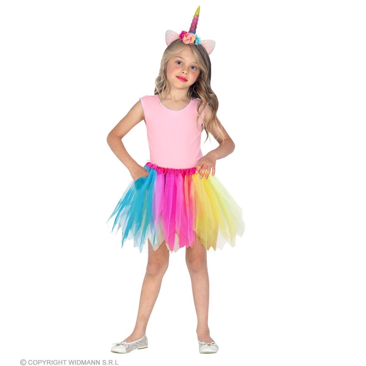 Gonna cm.30 Multicolor Tulle |Widmann