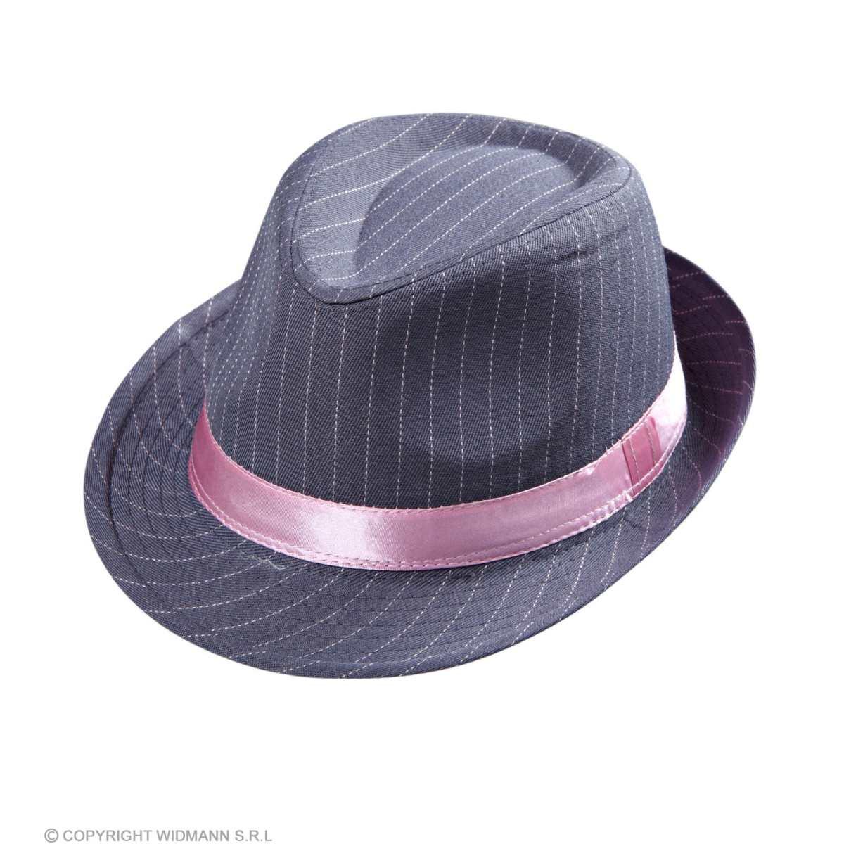 Cappello Borsalino Fedora Grigio Gessato |Widmann