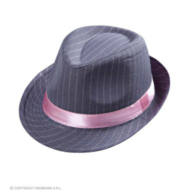 Cappello Borsalino Fedora Grigio Gessato |Widmann