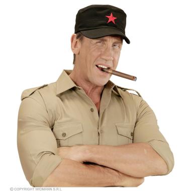 Cappello Berretto Nero con Stella Rossa |Widmann