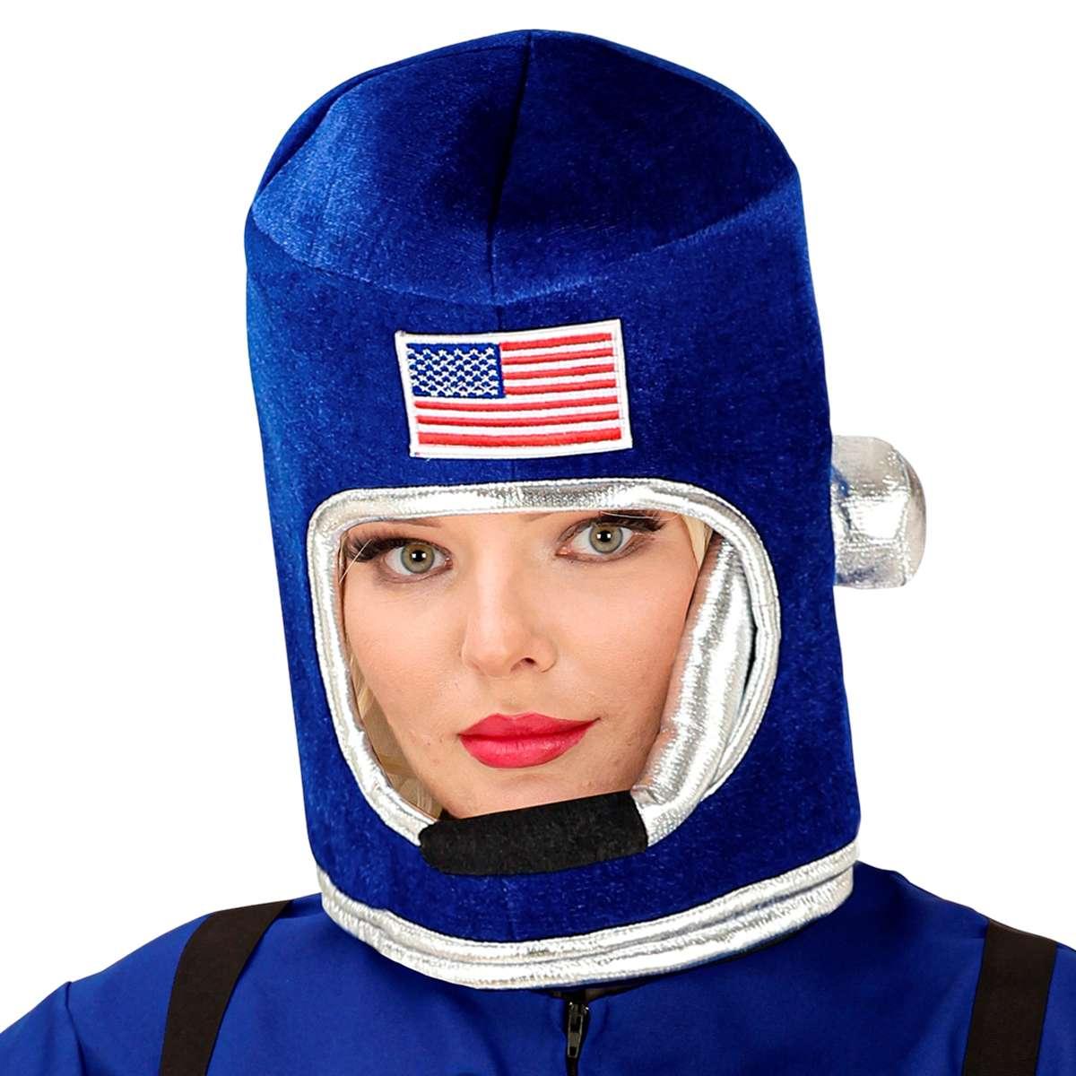 Cappello Astronauta Tessuto Blu |Widmann