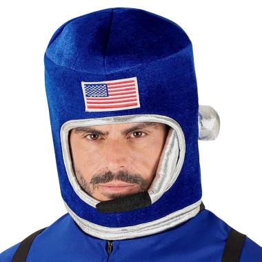Cappello Astronauta Tessuto Blu |Widmann