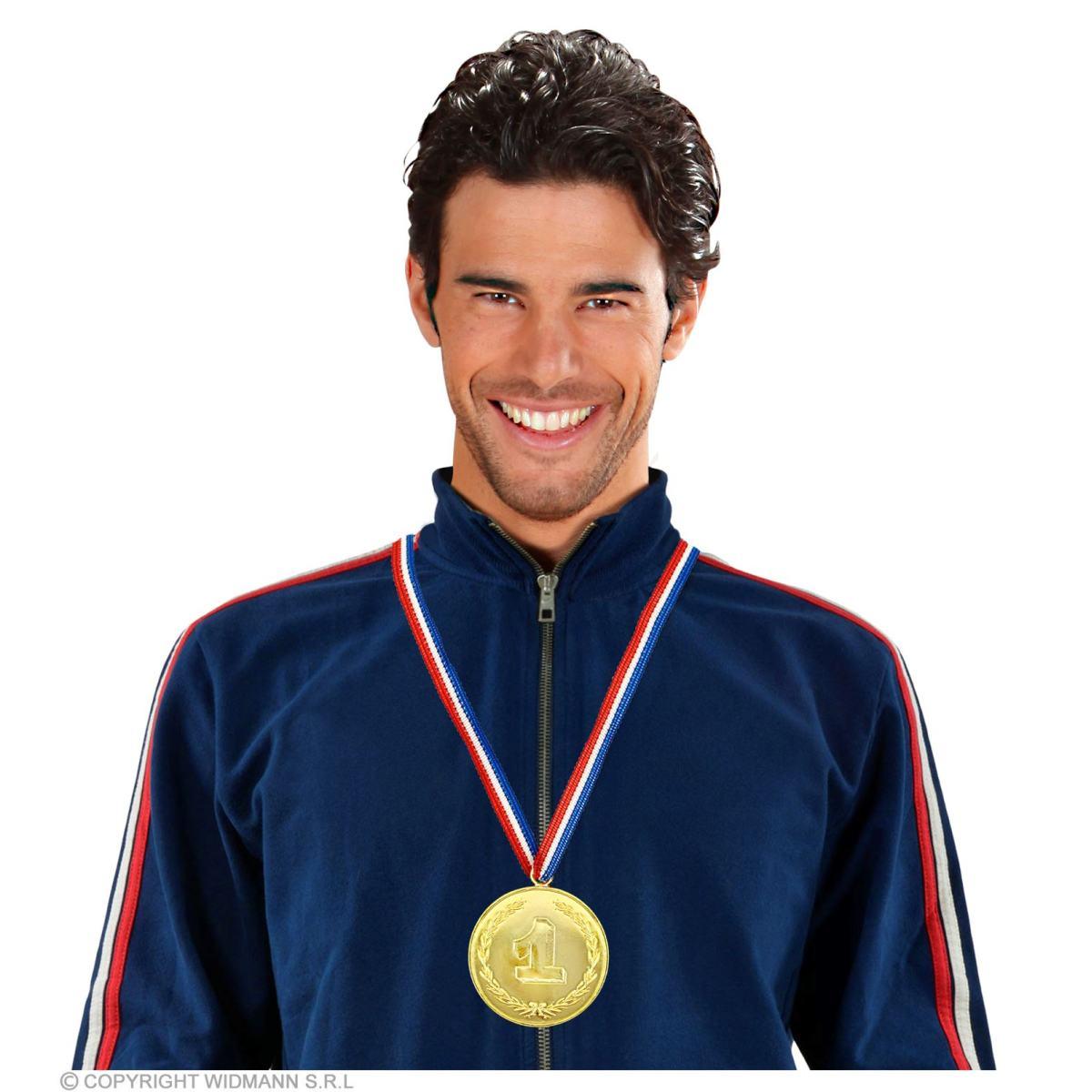 Medaglie Metallo Oro Set pz.3 |Widmann