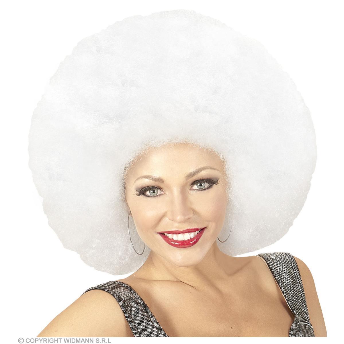 Parrucca Afro Bianca |Widmann