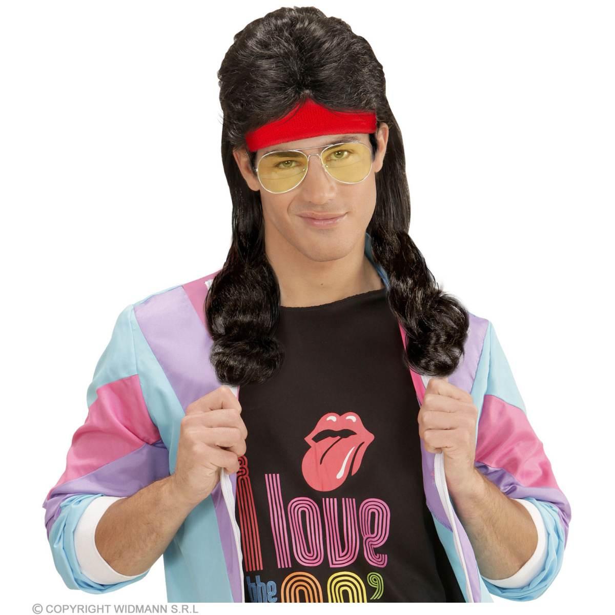 Fascia Testa Rossa con Capelli Neri |Widmann