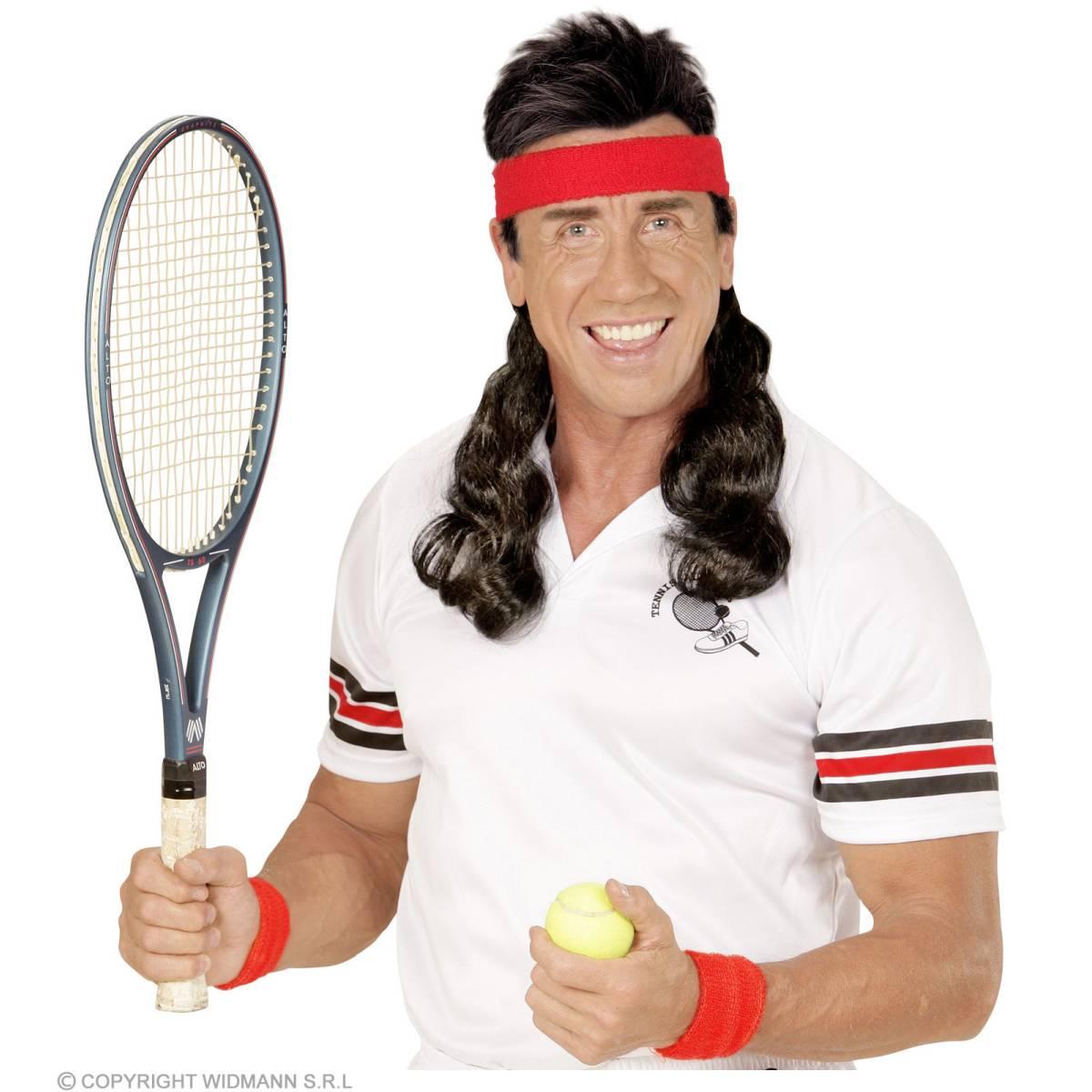 Fascia Testa Rossa con Capelli Neri |Widmann