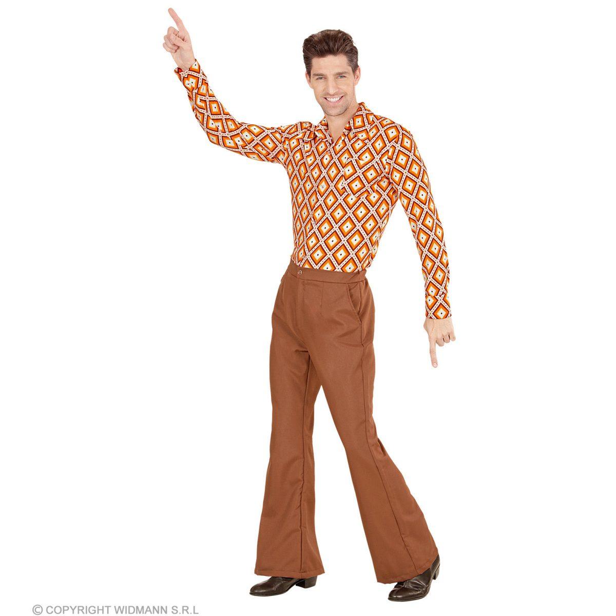 Pantaloni Anni '70/'80 Marrone |Widmann