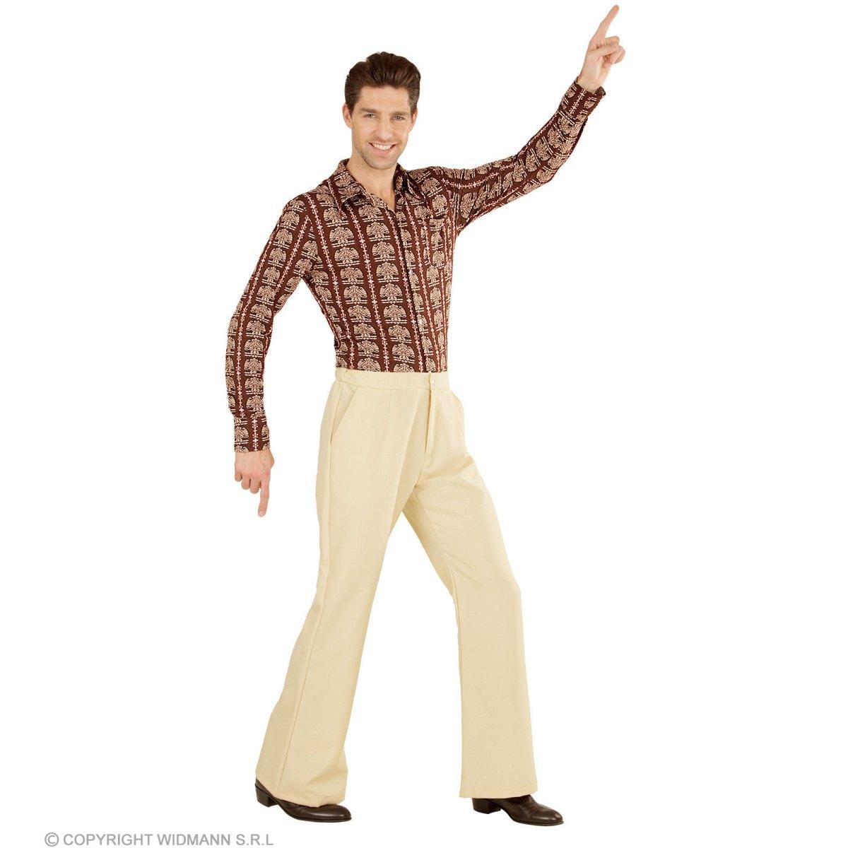 Pantaloni Anni '70/'80 Beige |Widmann