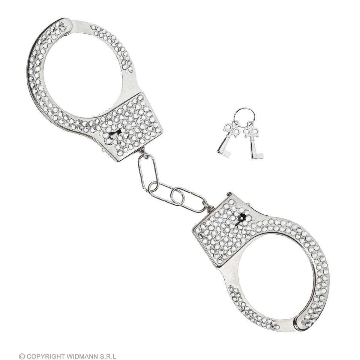 Manette Metallo con Strass |Widmann