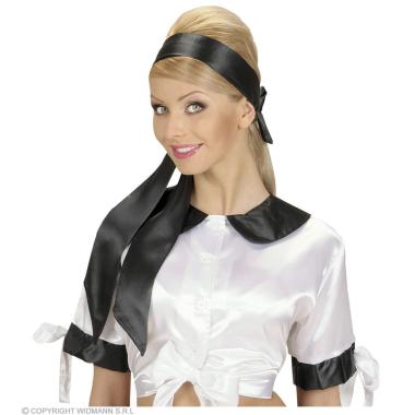 Fascia Raso Nero cm.150 |Widmann