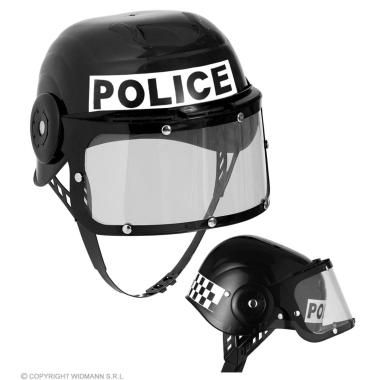Cappello Poliziotto Casco Nero |Widmann