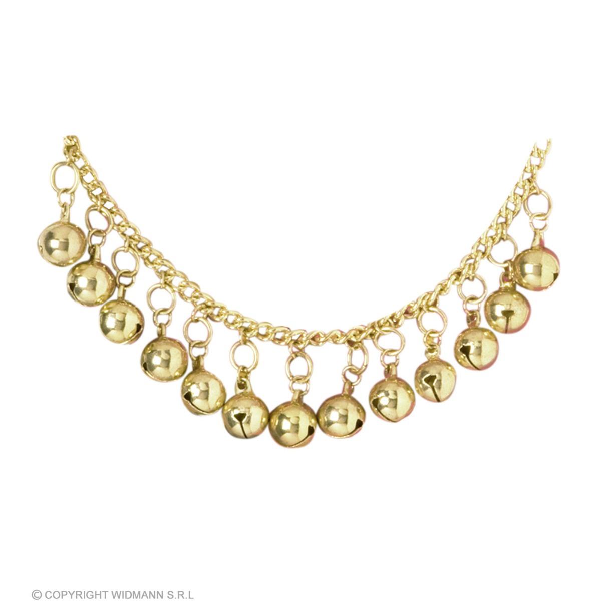 Cavigliera Metallo con Campanelle Oro |Widmann