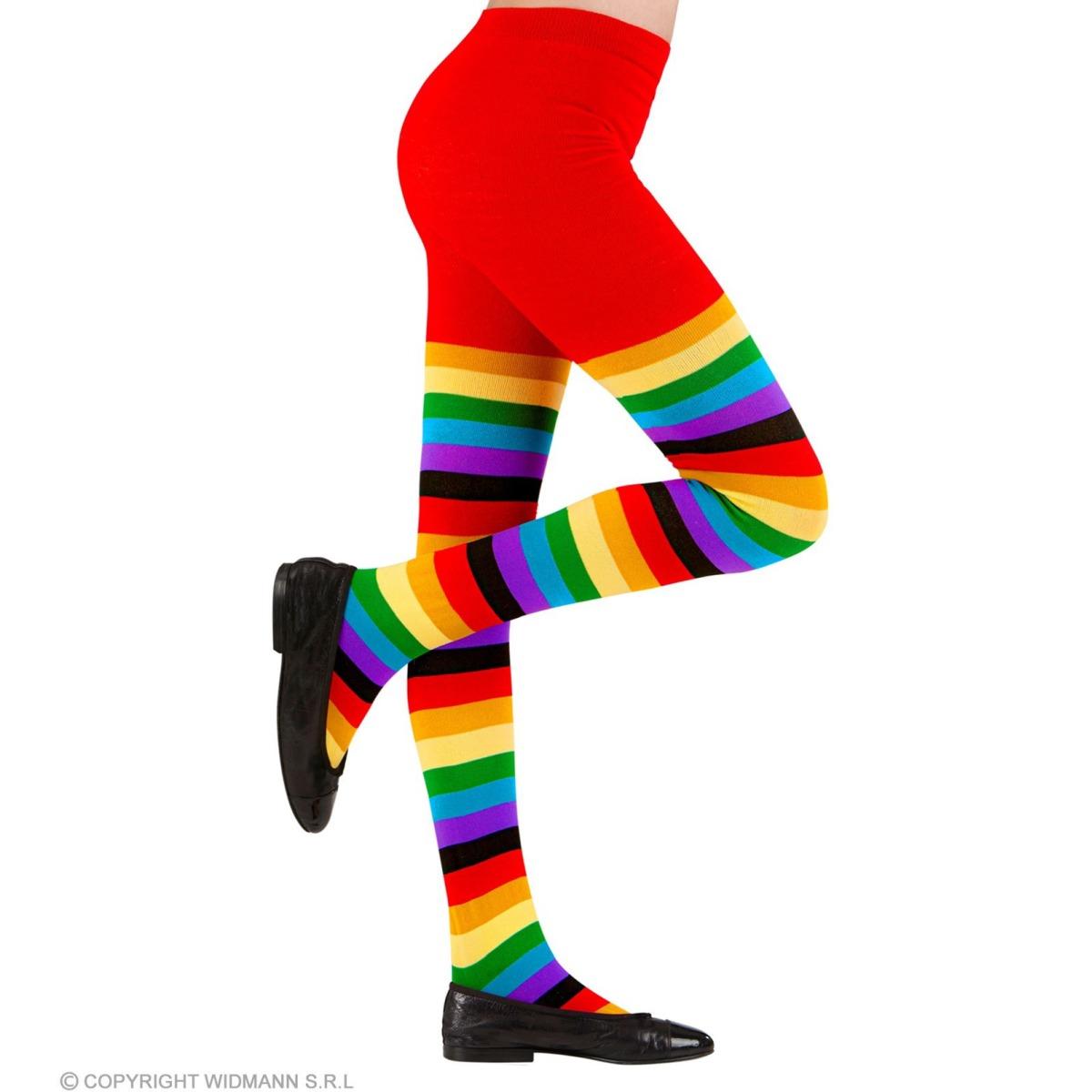 Collant Righe Multicolor |Widmann