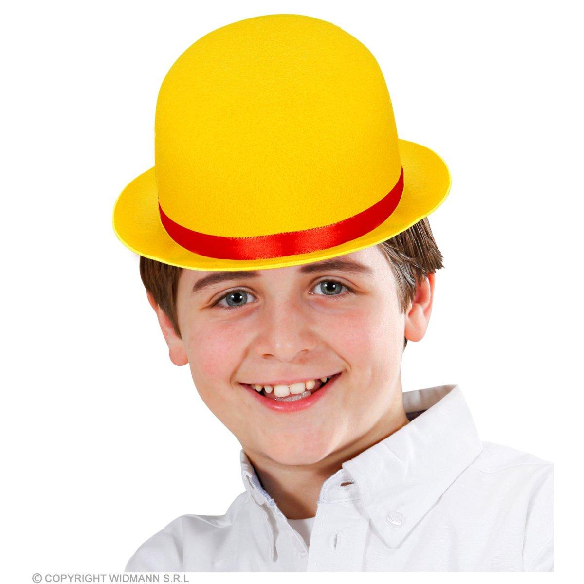 Cappello Bombetta Feltro Giallo |Widmann