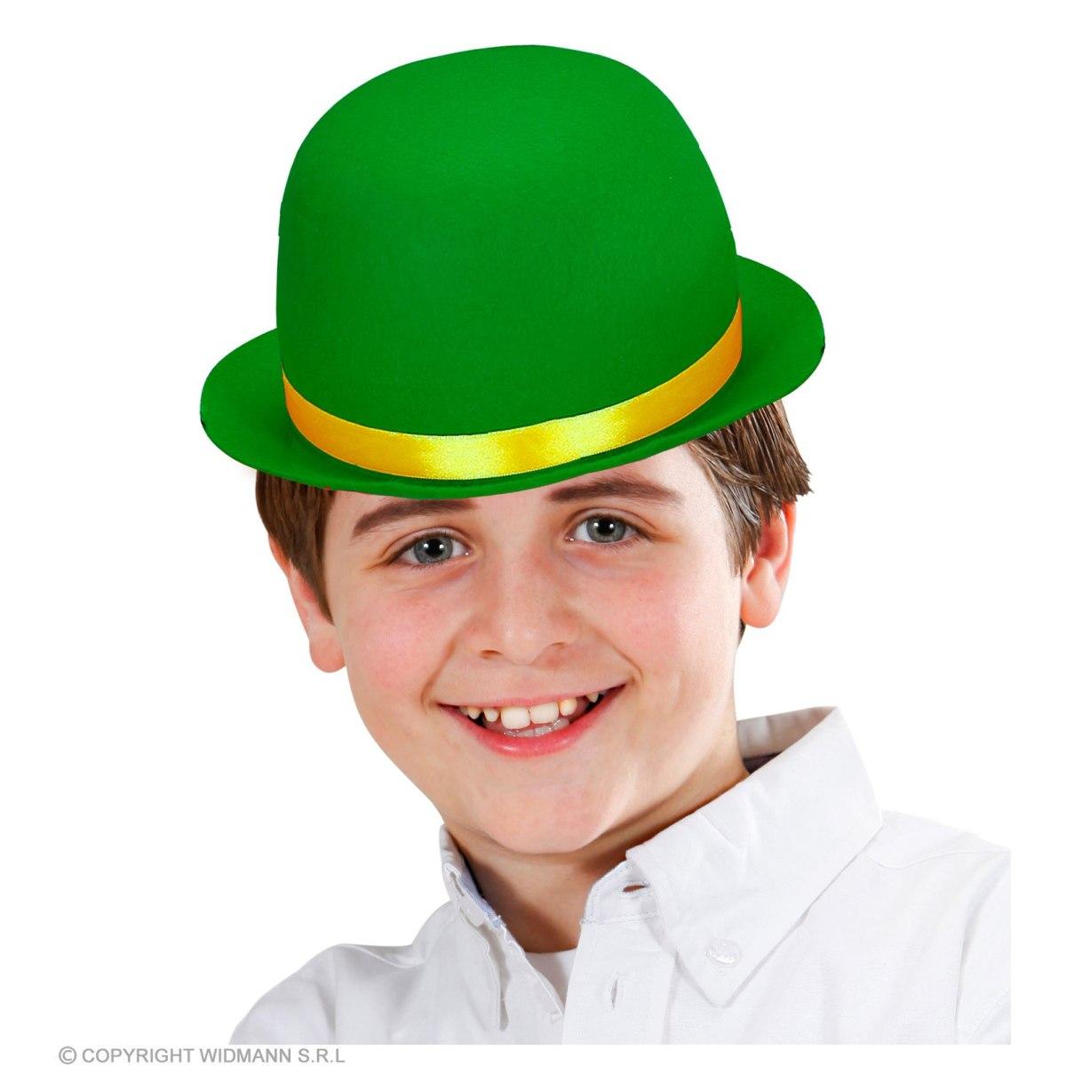 Cappello Bombetta Feltro Verde |Widmann