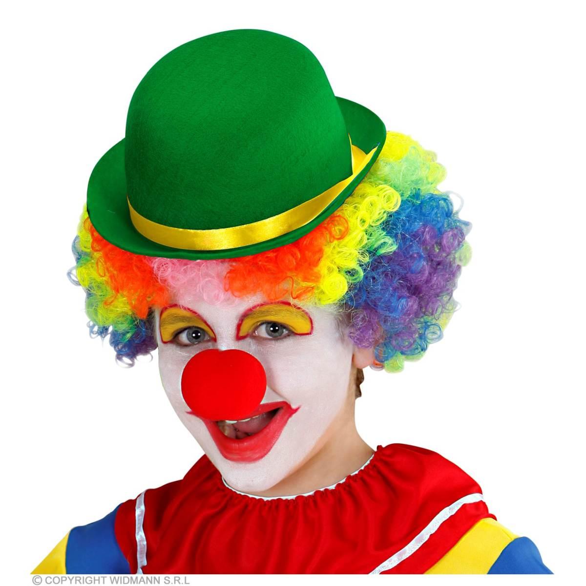 Cappello Bombetta Feltro Verde |Widmann