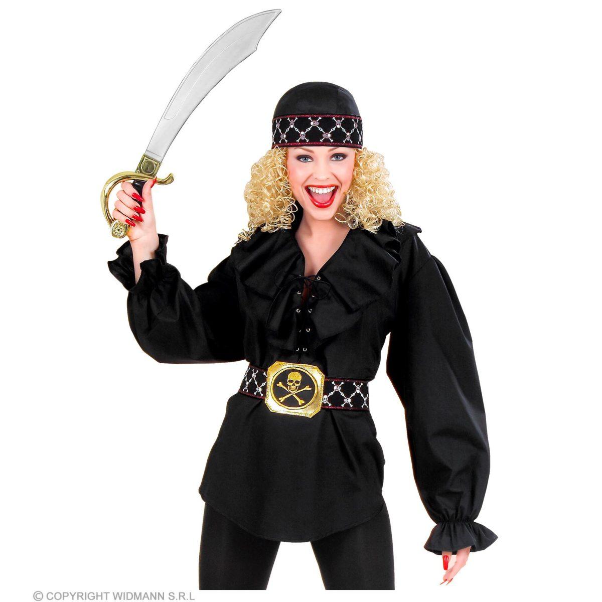 Camicia Nera con Lacci |Widmann