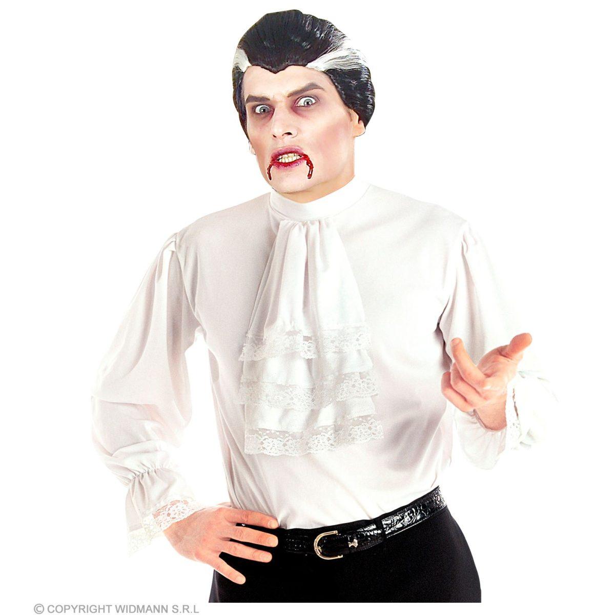 Camicia Bianca Vampiro con Rouges |Widmann