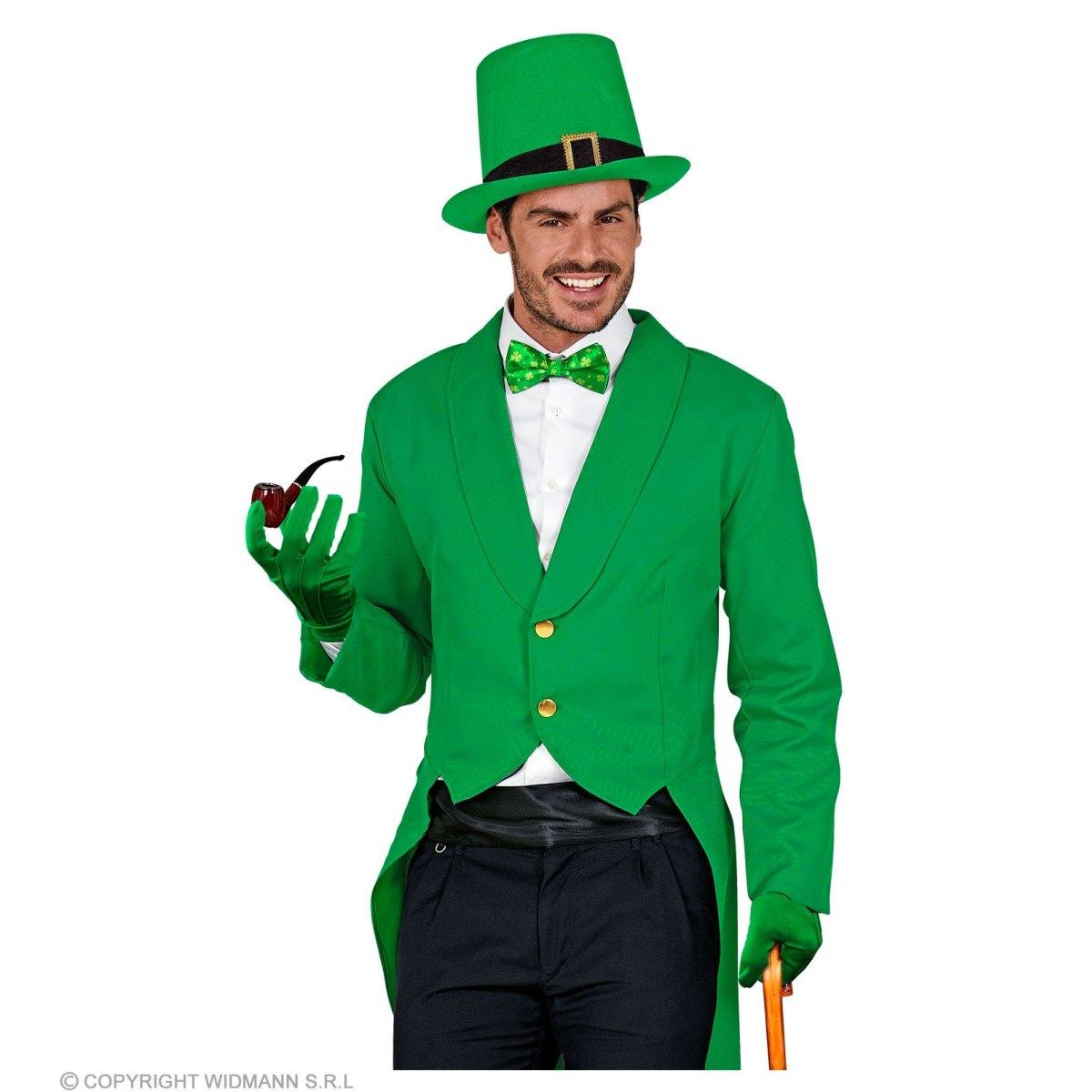 Guanti Corti Cotone Verdi cm.22 |Widmann