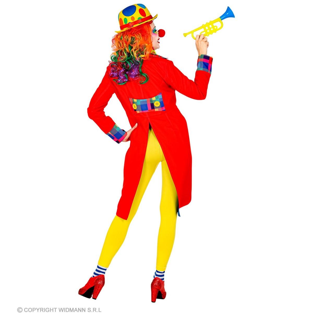 Giacca Frac Clown Rossa |Widmann