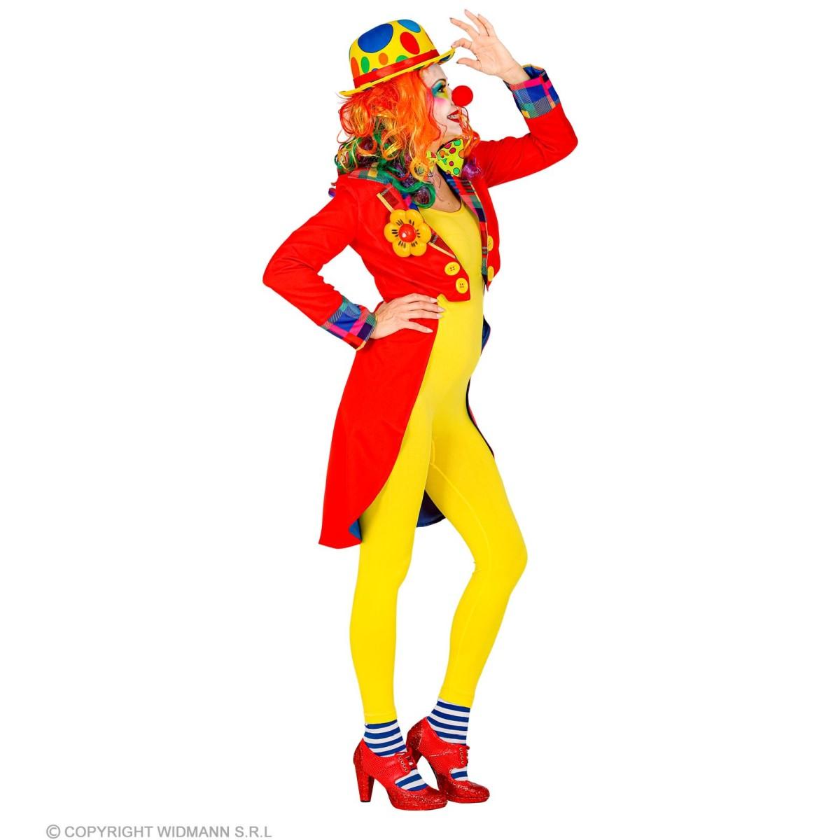 Giacca Frac Clown Rossa |Widmann