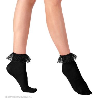Calzini Neri con Pizzo |Widmann