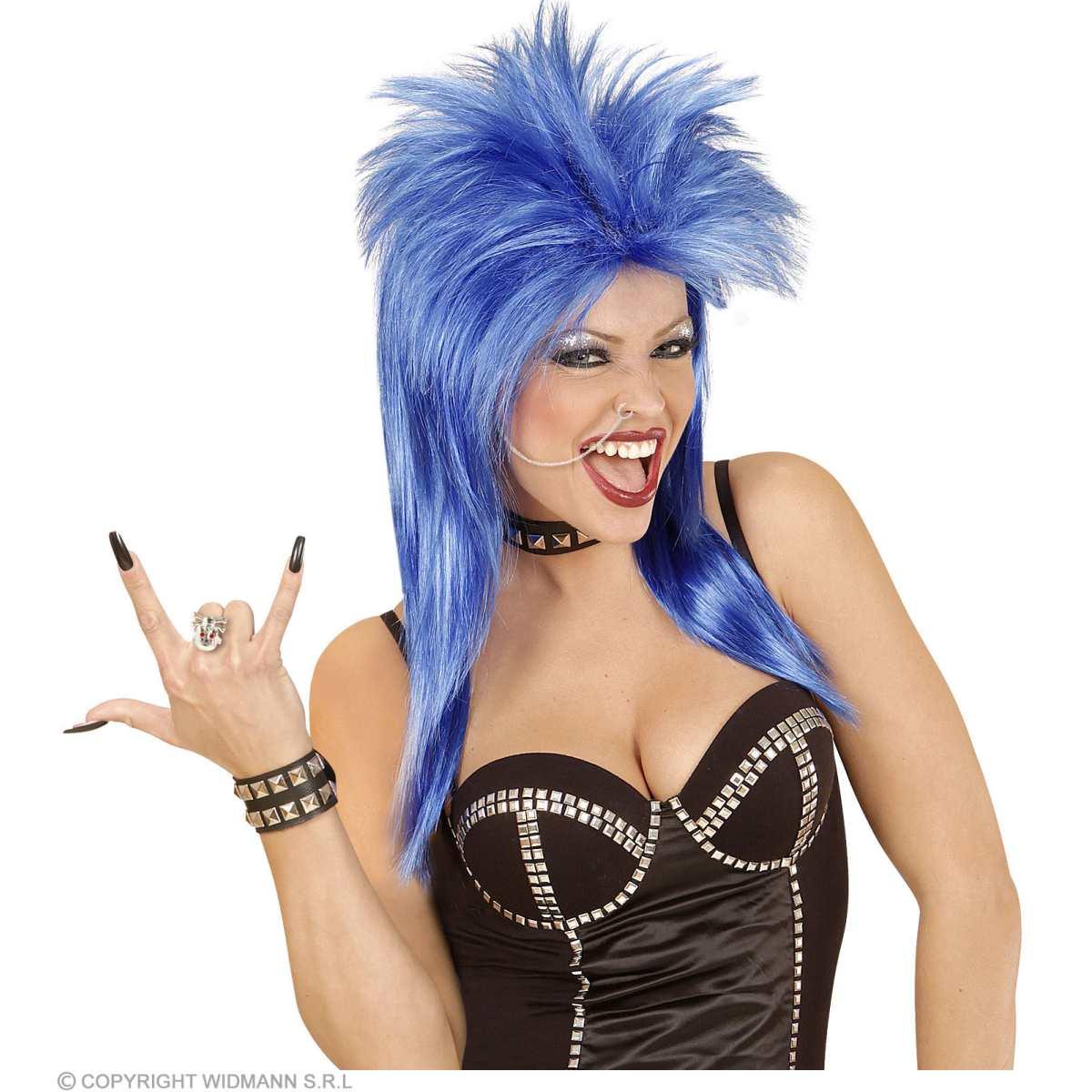 Anello Metallo Punk con Orecchino |Widmann