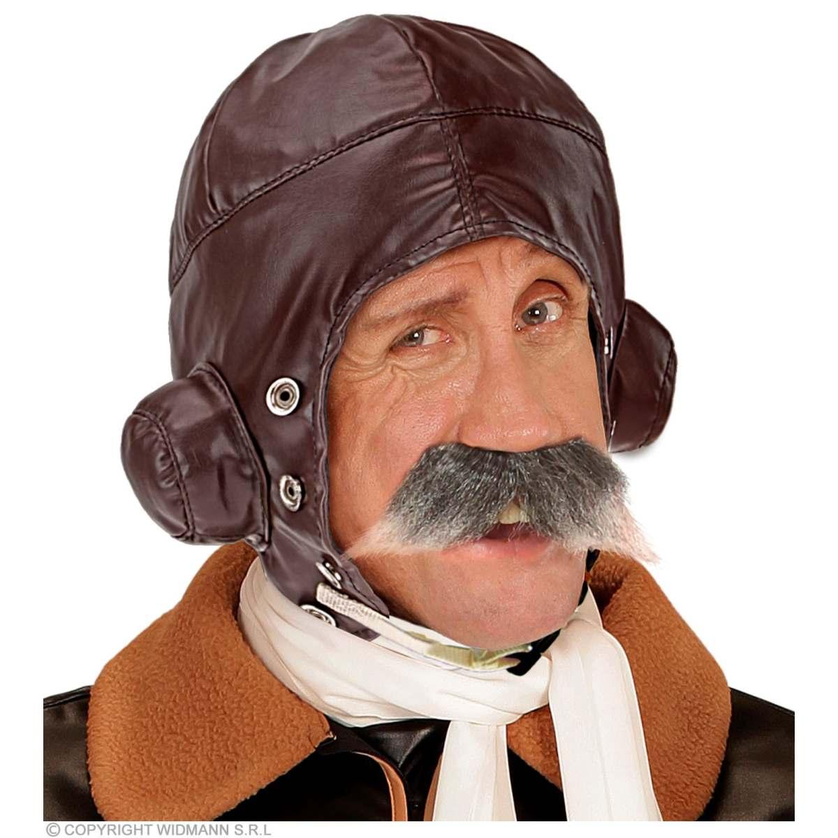 Cappello Aviatore Similpelle Marrone |Widmann