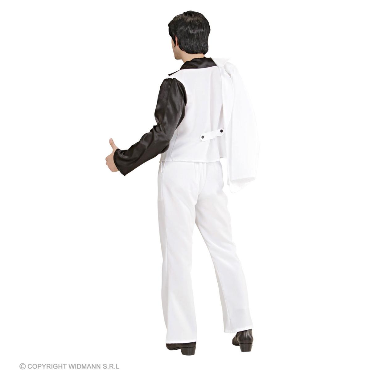 Costume Completo Party Disco Bianco |Widmann