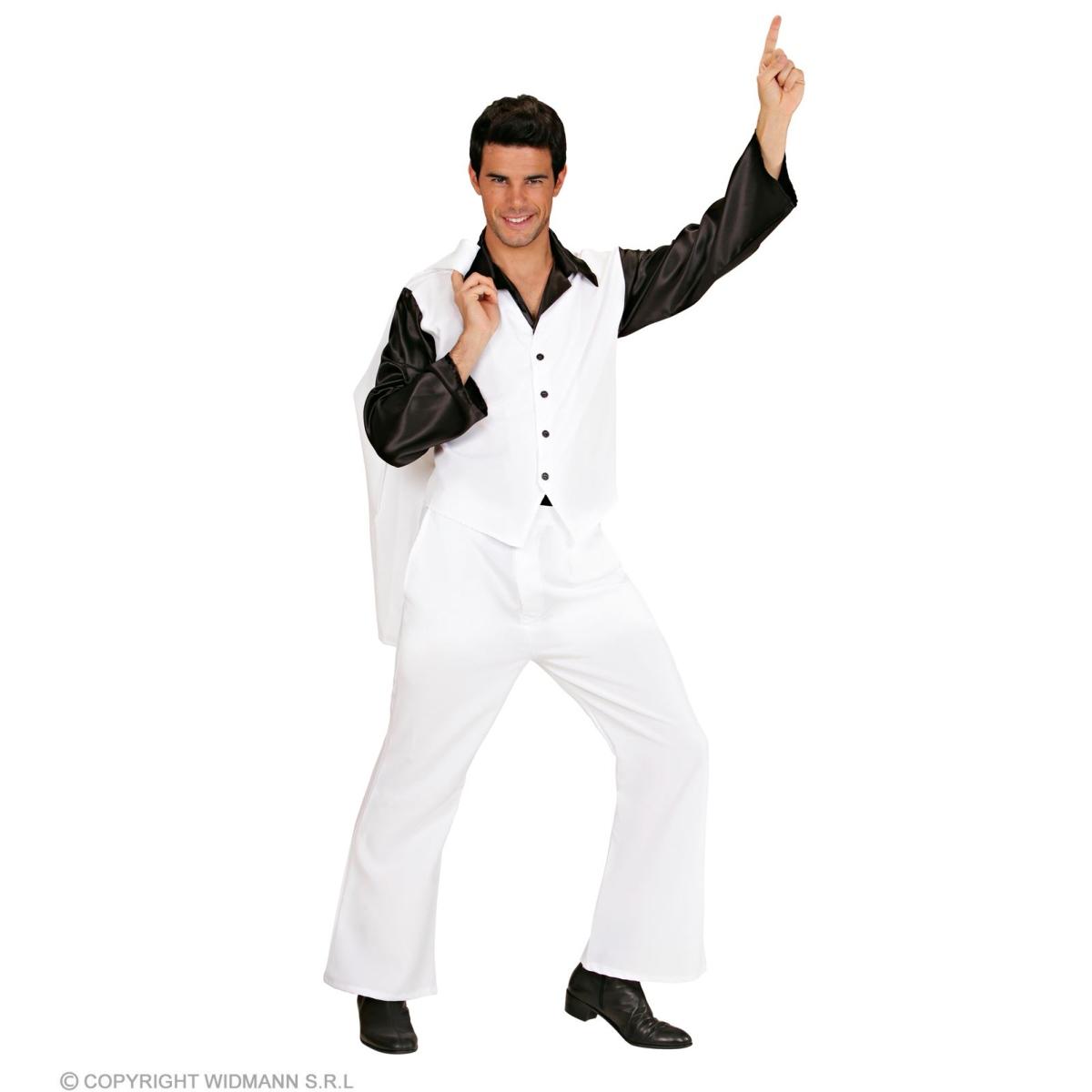 Costume Completo Party Disco Bianco |Widmann