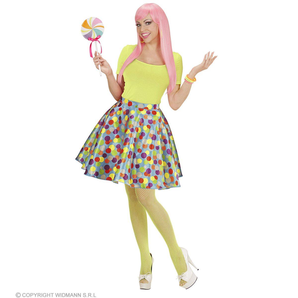 Gonna Pin Up Anni '50/'60 a Pois |Widmann