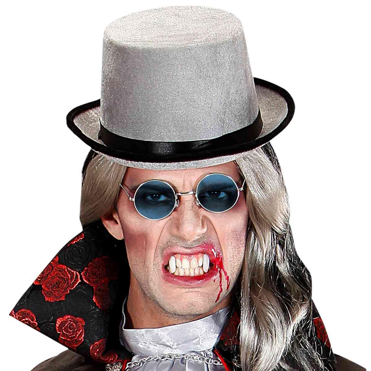 Occhiali Tondi con Lenti Blu |Widmann