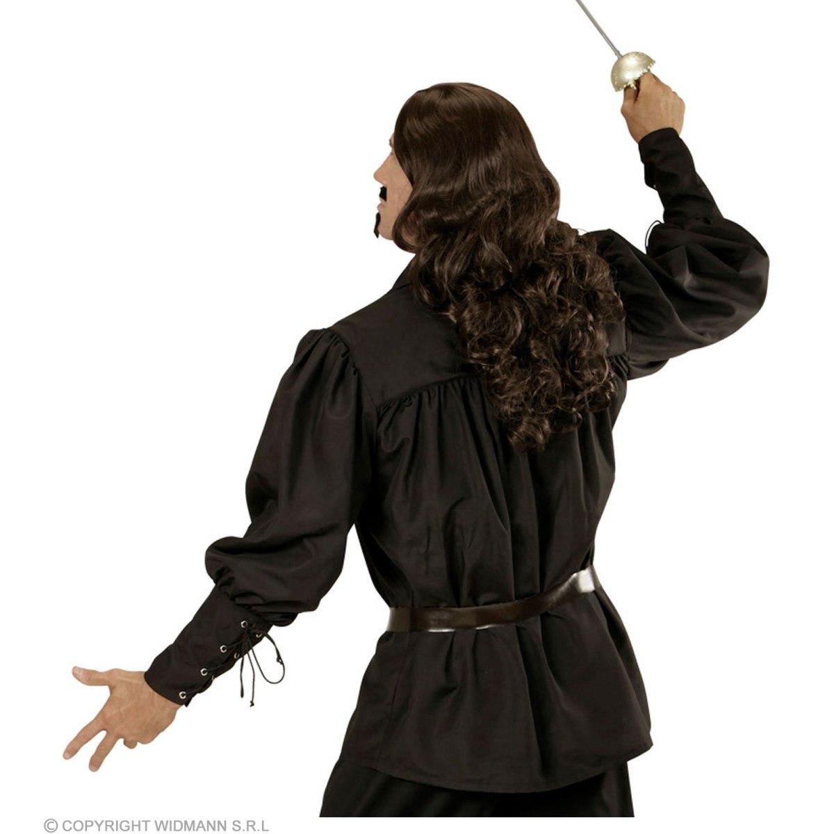 Camicia Nera con Lacci |Widmann