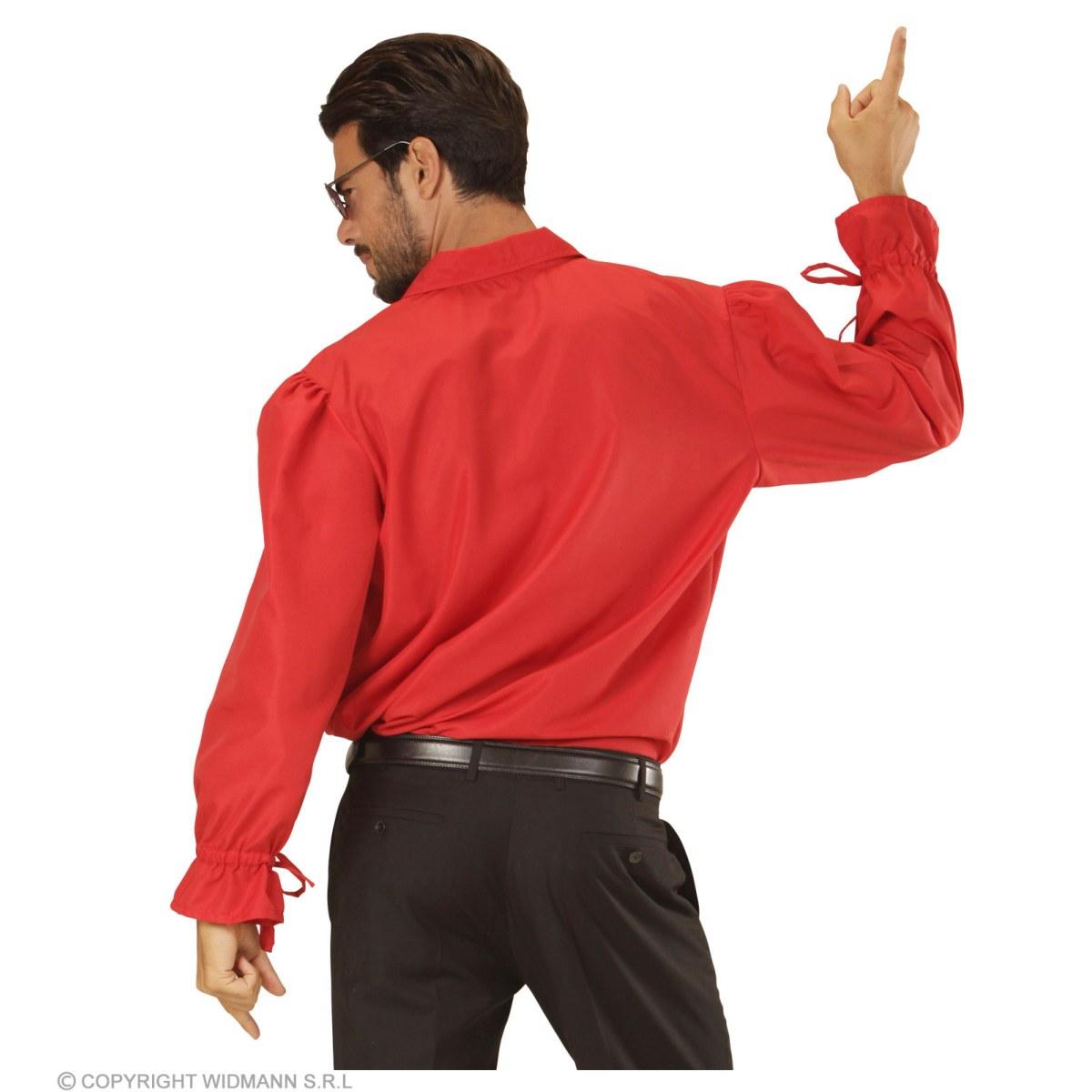 Camicia Rossa Disco con Rouges |Widmann