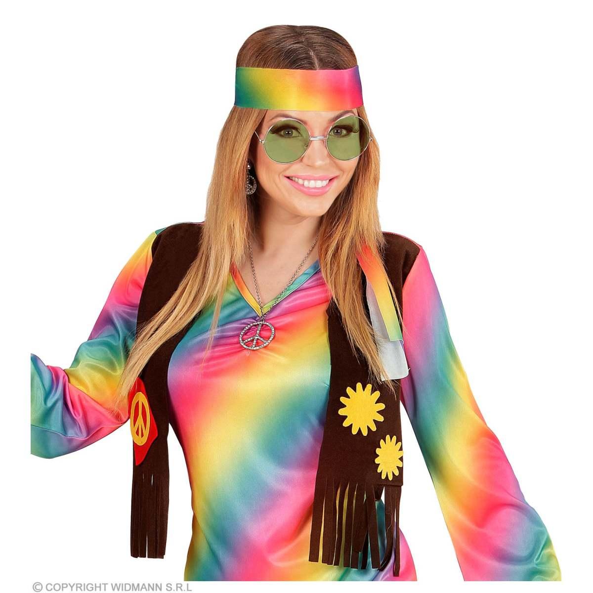 Occhiali Tondi con Lenti Verdi |Widmann