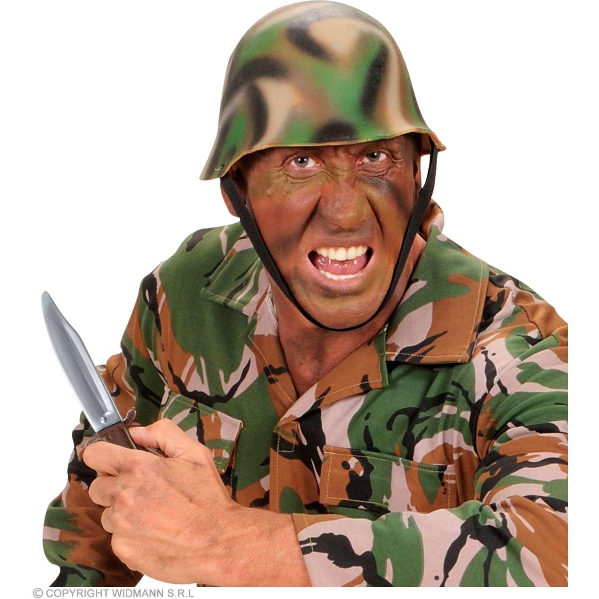 Pugnale PVC con Fodero Mimetico cm.28 |Widmann