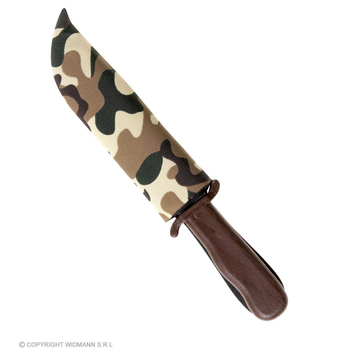 Pugnale PVC con Fodero Mimetico cm.28 |Widmann