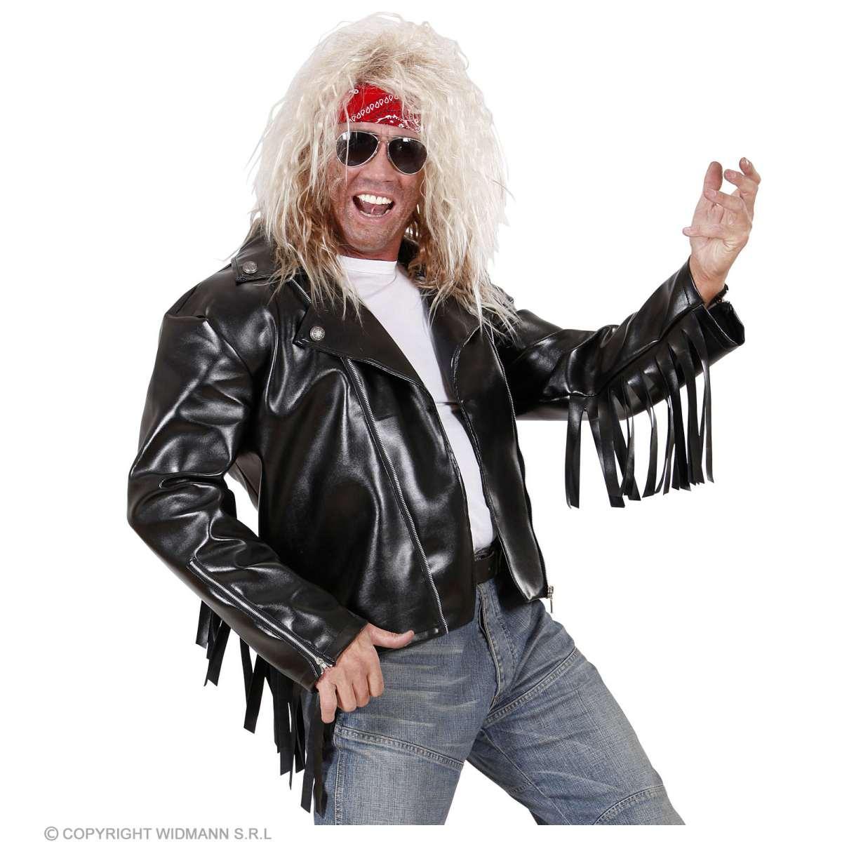 Costume Giubbotto Similpelle Rock Star |Widmann