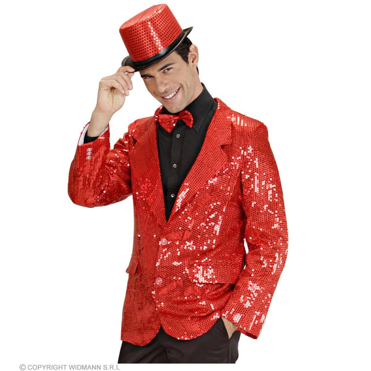 Giacca Rossa Paillettes |Widmann