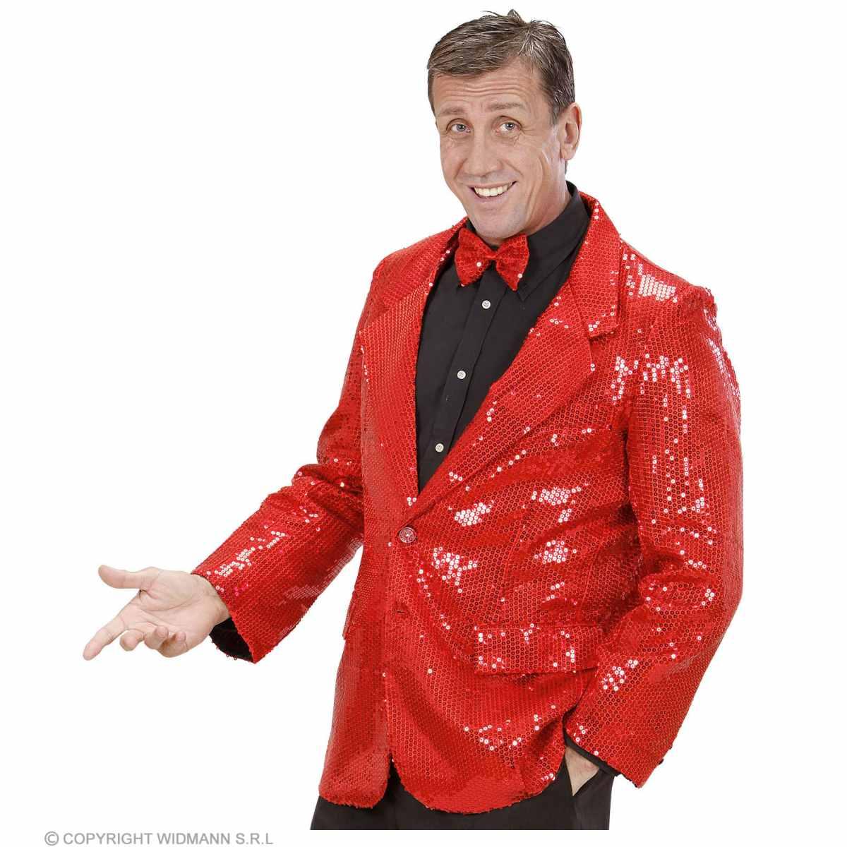Giacca Rossa Paillettes |Widmann