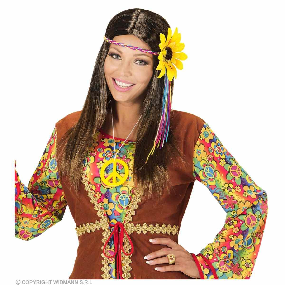 Anello Metallo Oro Peace Love |Widmann